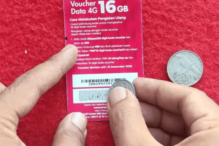 Cara Isi Voucher Smartfren Ke Nomor Lain